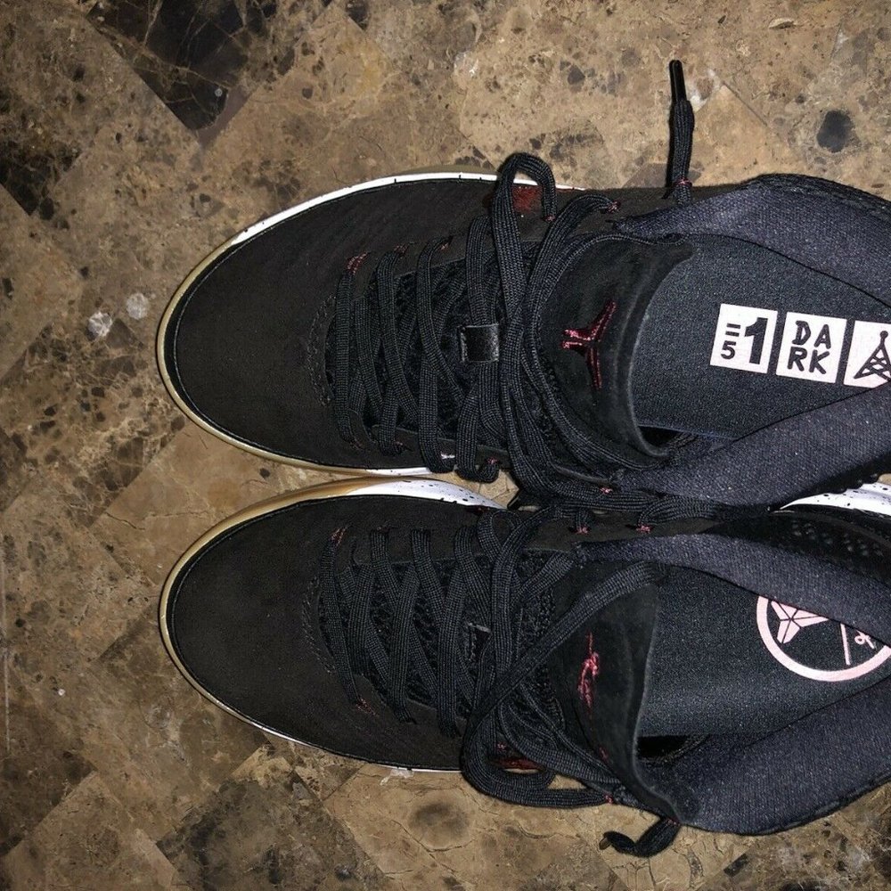 Nike Kobe Bryant AD Mid Genesis Black Gum Basketball Shoes Men US 7.5 922482-006 - Picture 8 of 8